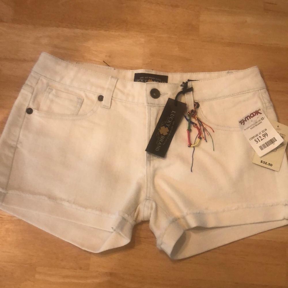 NWT Lucky Brand Jean Shorts size 14.